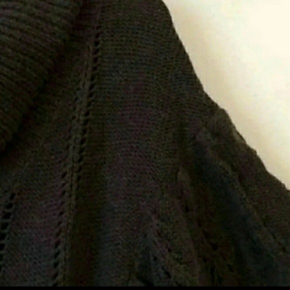 NWT BCBGMAXAZRIA SWEATER COWL NECK KNIT SHORT SLEEVE WOOL BLEND L WOMENS LARGE L - Picture 5 of 11